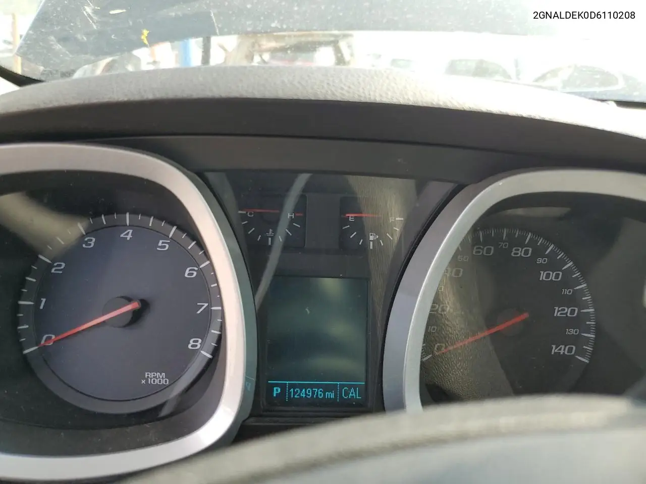 2GNALDEK0D6110208 2013 Chevrolet Equinox Lt
