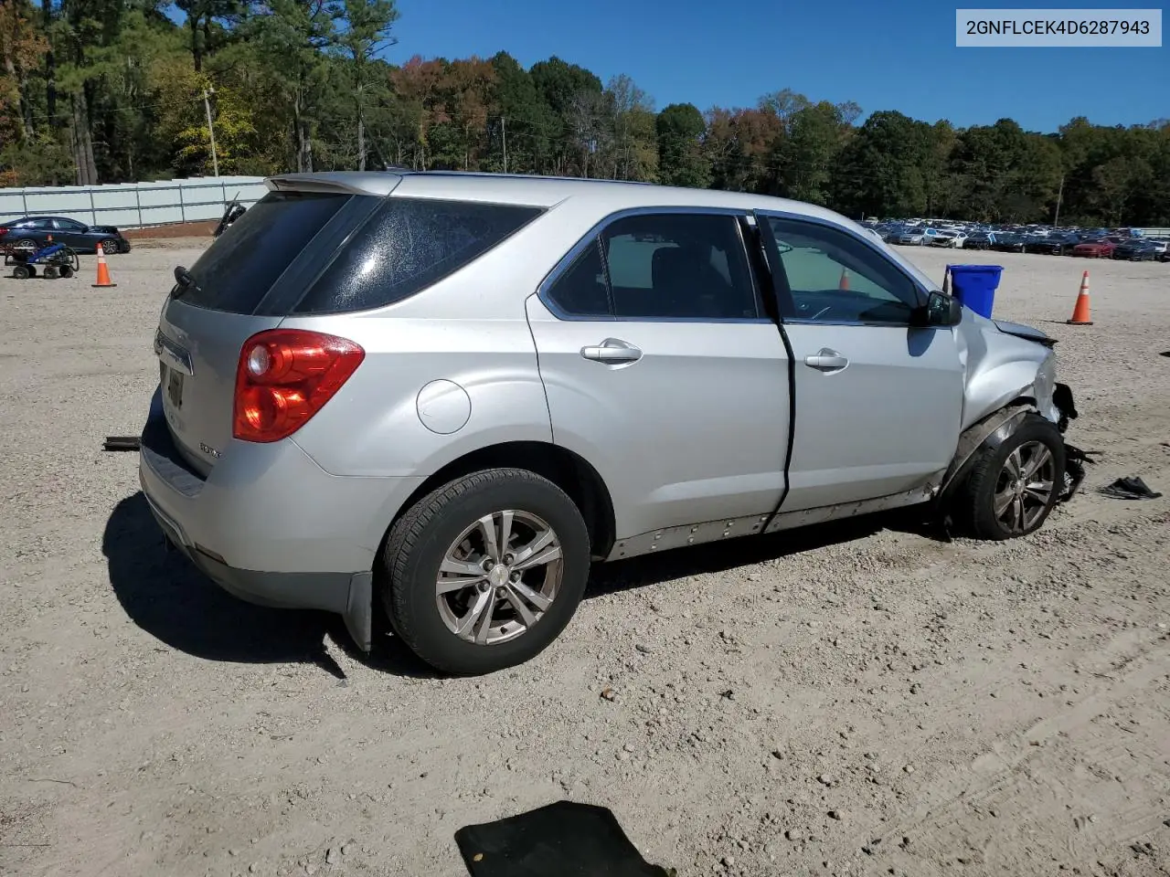 2GNFLCEK4D6287943 2013 Chevrolet Equinox Ls