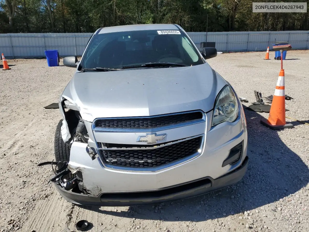 2GNFLCEK4D6287943 2013 Chevrolet Equinox Ls