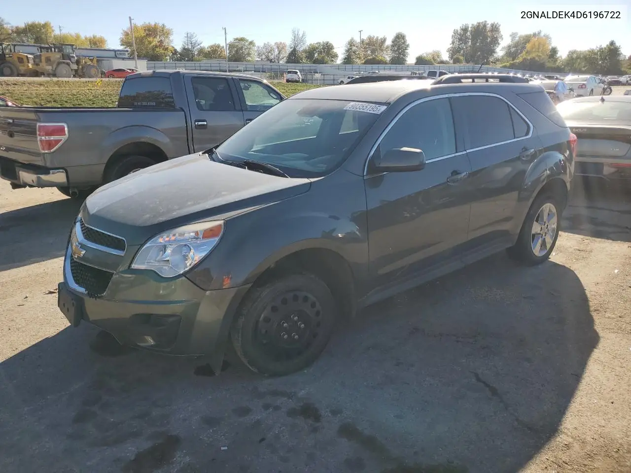 2GNALDEK4D6196722 2013 Chevrolet Equinox Lt