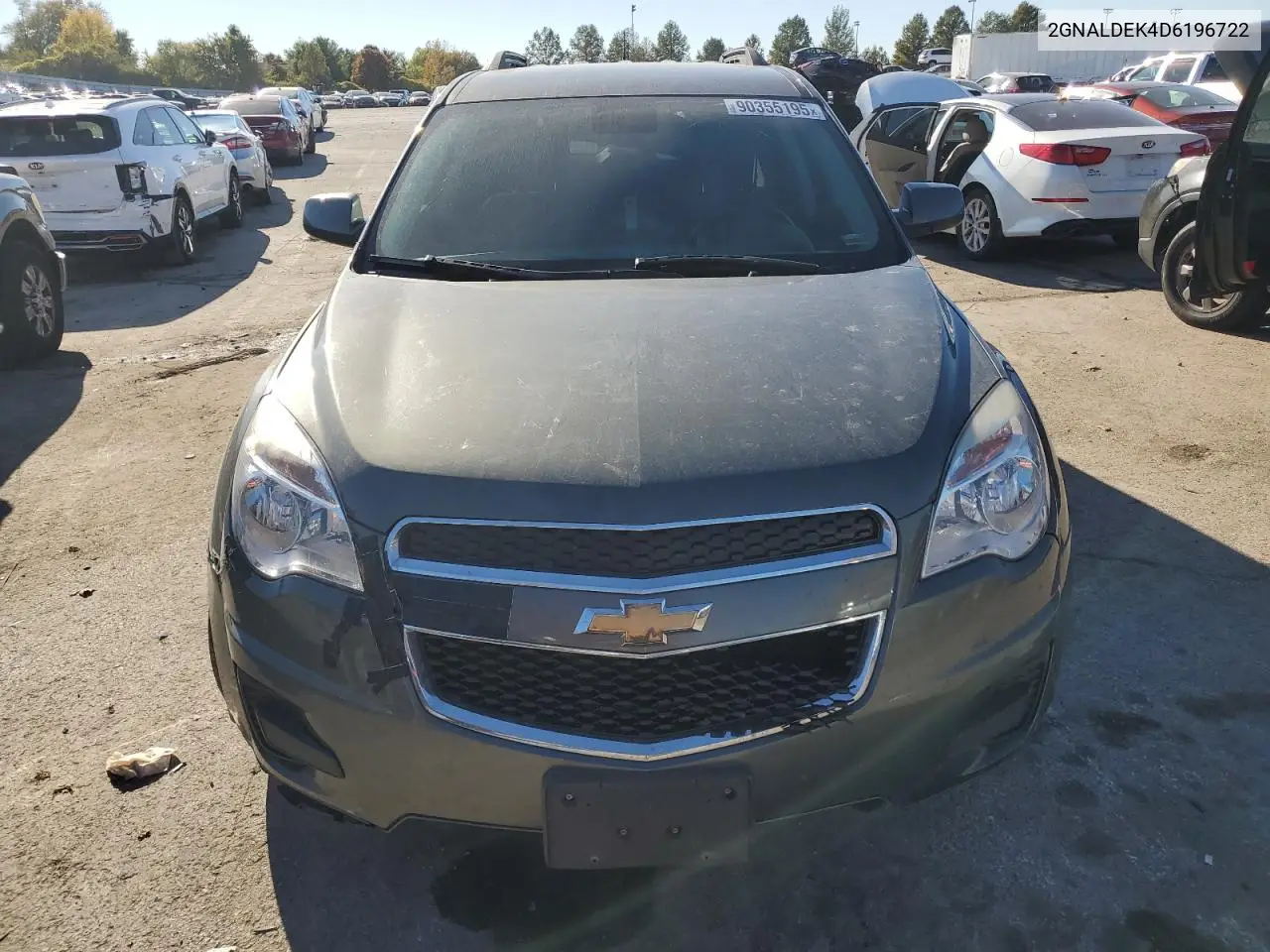 2GNALDEK4D6196722 2013 Chevrolet Equinox Lt