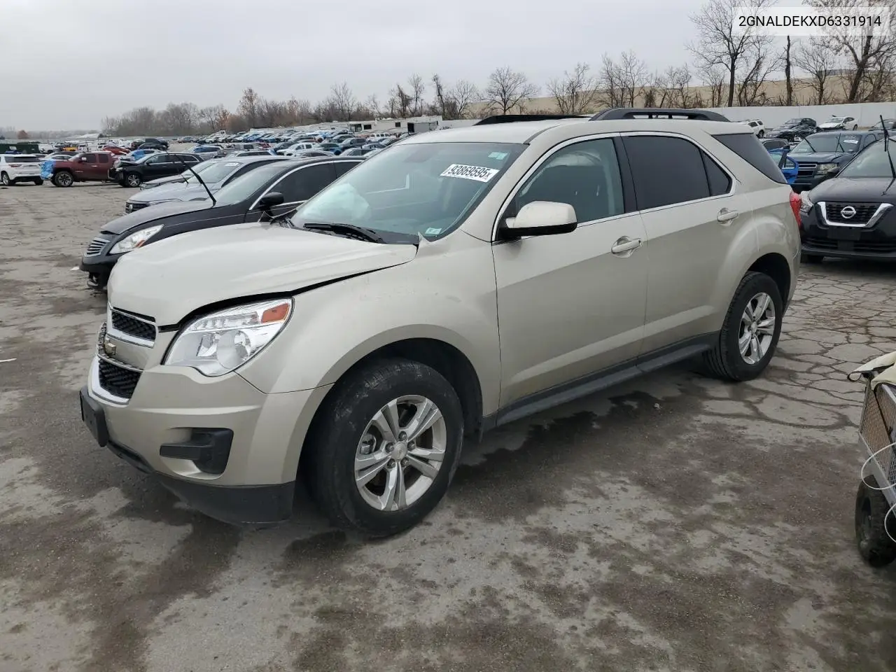 2GNALDEKXD6331914 2013 Chevrolet Equinox Lt