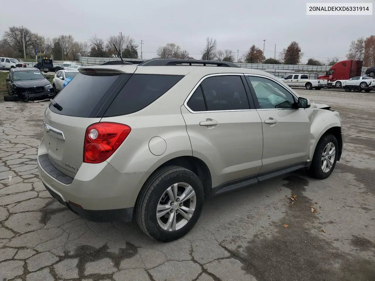 2GNALDEKXD6331914 2013 Chevrolet Equinox Lt