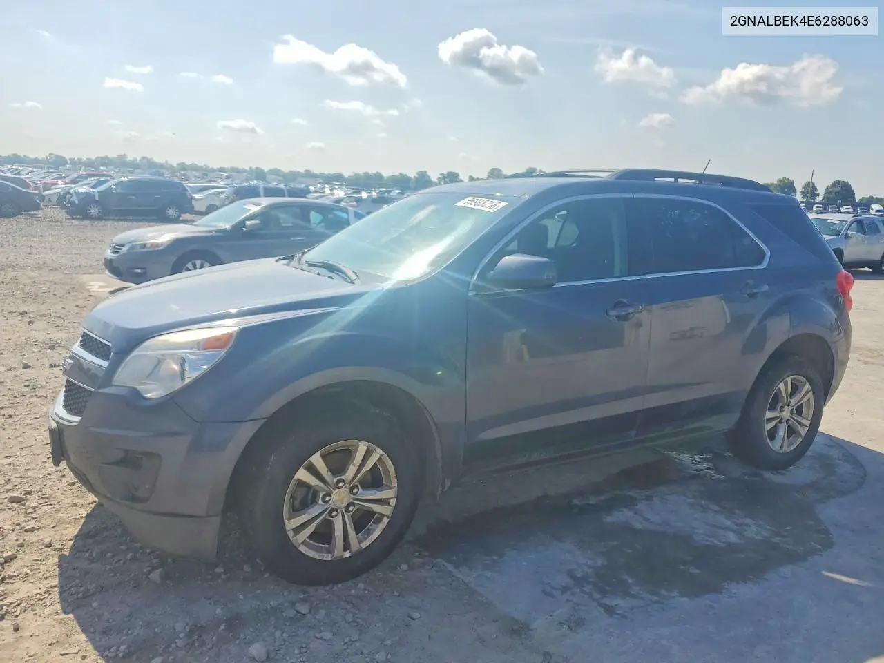 2014 Chevrolet Equinox Lt VIN: 2GNALBEK4E6288063 Lot: 56983256