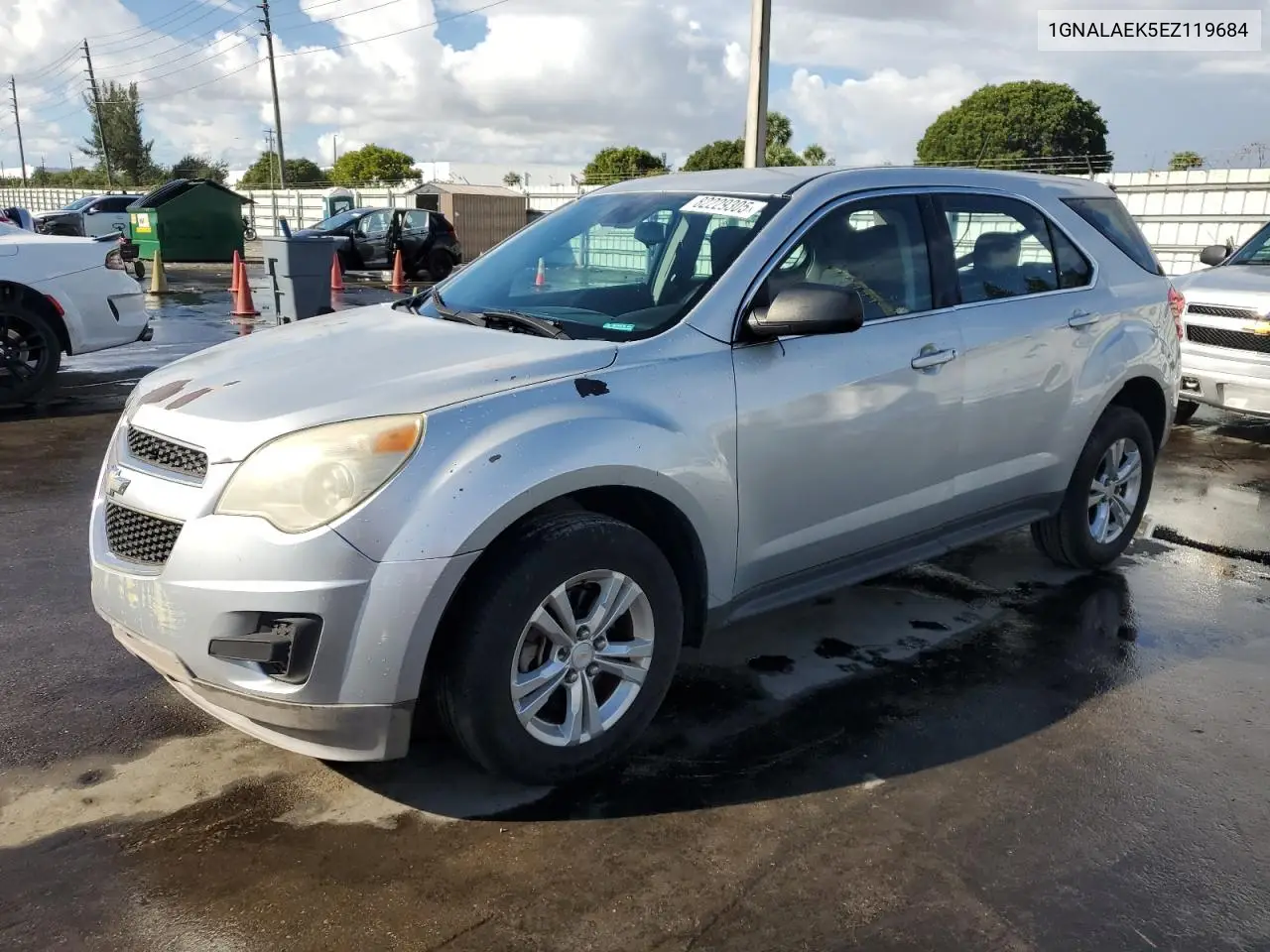 1GNALAEK5EZ119684 2014 Chevrolet Equinox Ls