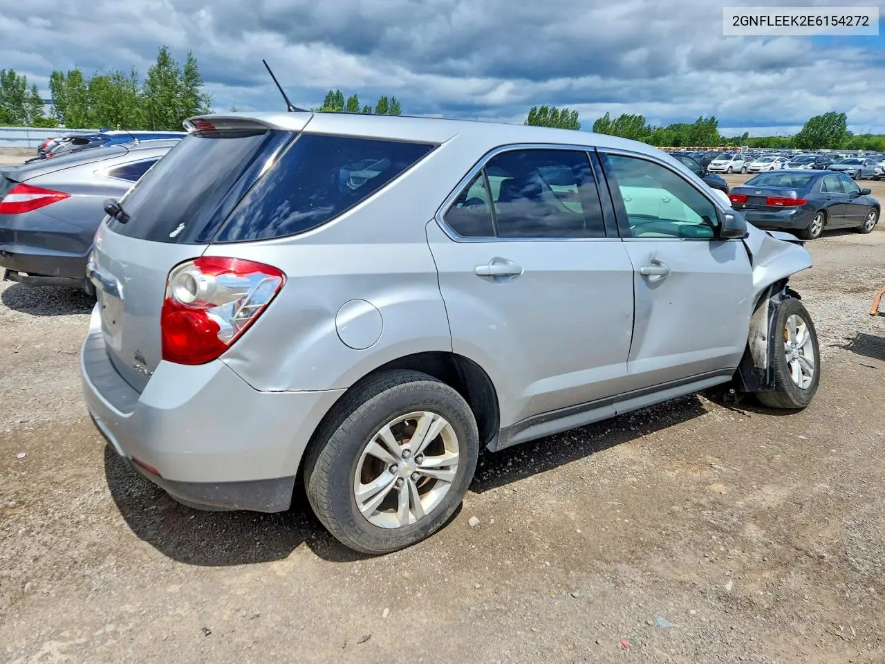 2014 Chevrolet Equinox Ls VIN: 2GNFLEEK2E6154272 Lot: 61877976