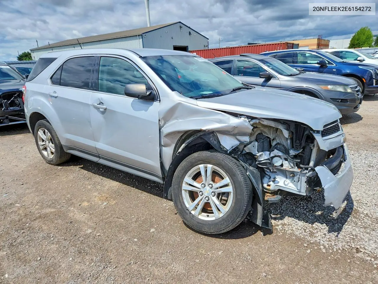 2014 Chevrolet Equinox Ls VIN: 2GNFLEEK2E6154272 Lot: 61877976