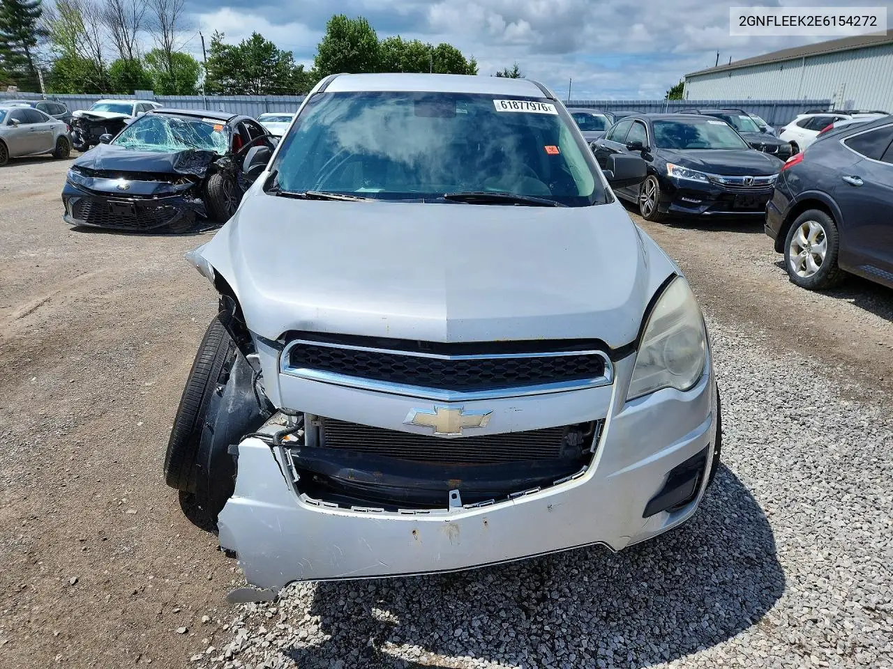2014 Chevrolet Equinox Ls VIN: 2GNFLEEK2E6154272 Lot: 61877976