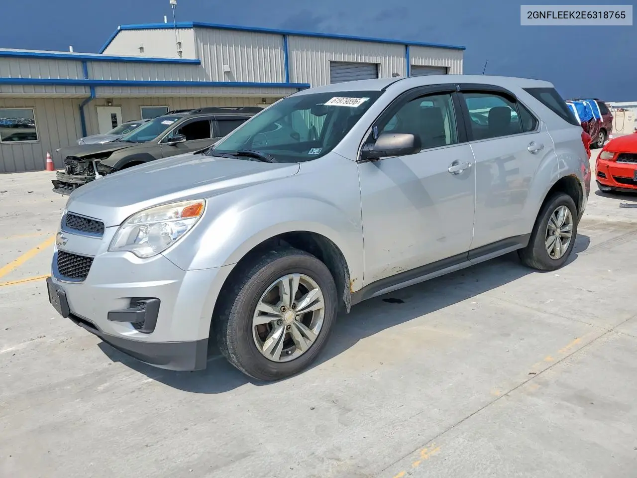 2014 Chevrolet Equinox Ls VIN: 2GNFLEEK2E6318765 Lot: 61979896
