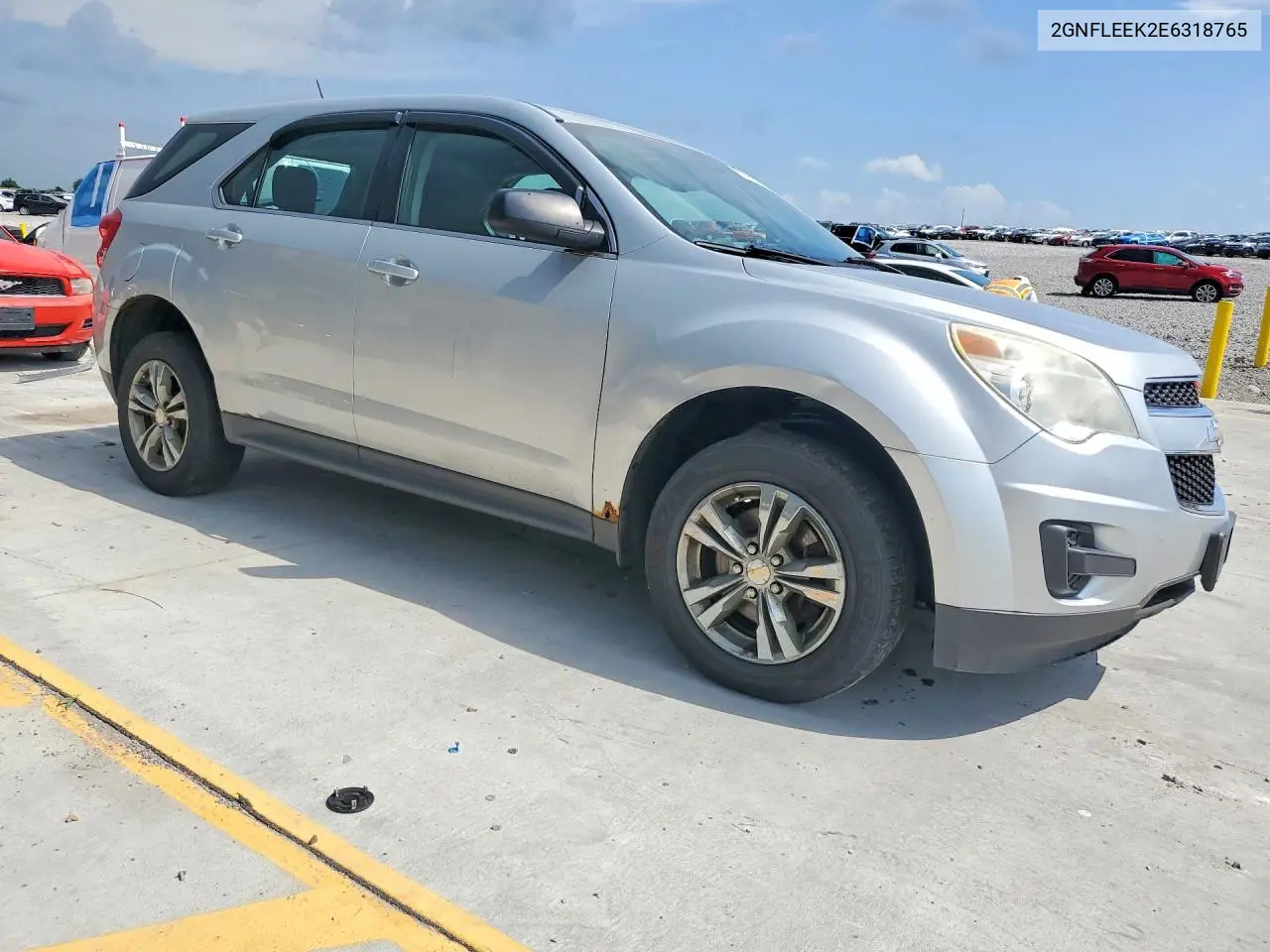 2014 Chevrolet Equinox Ls VIN: 2GNFLEEK2E6318765 Lot: 61979896