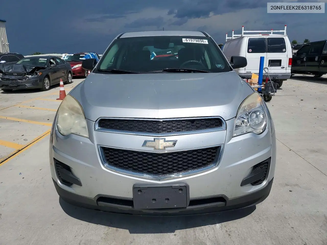 2014 Chevrolet Equinox Ls VIN: 2GNFLEEK2E6318765 Lot: 61979896