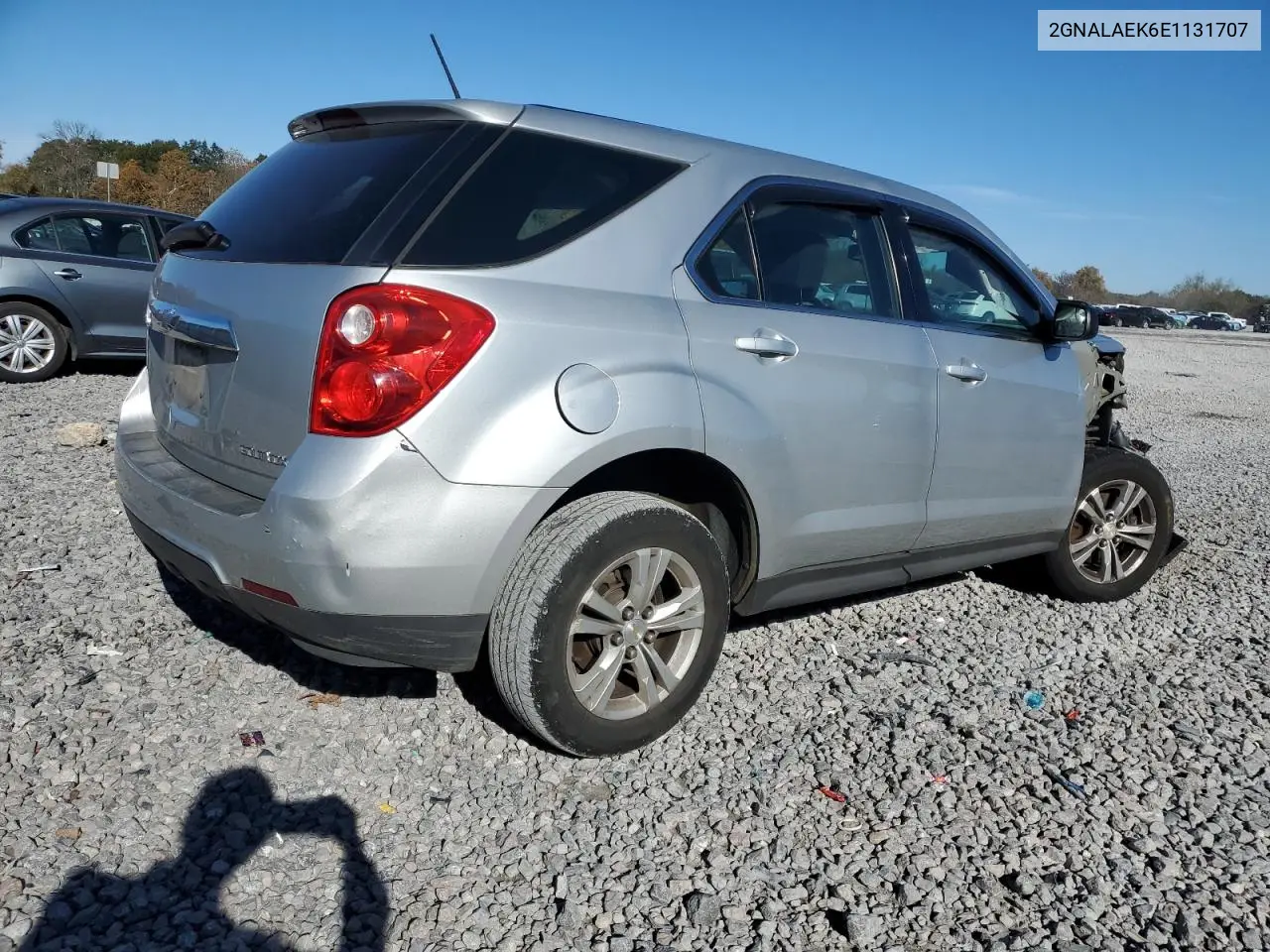 2GNALAEK6E1131707 2014 Chevrolet Equinox Ls