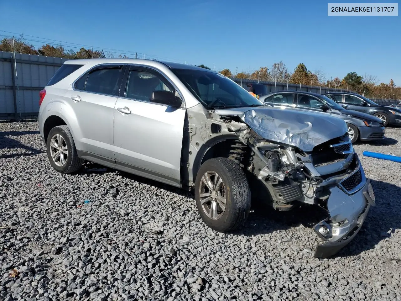 2GNALAEK6E1131707 2014 Chevrolet Equinox Ls