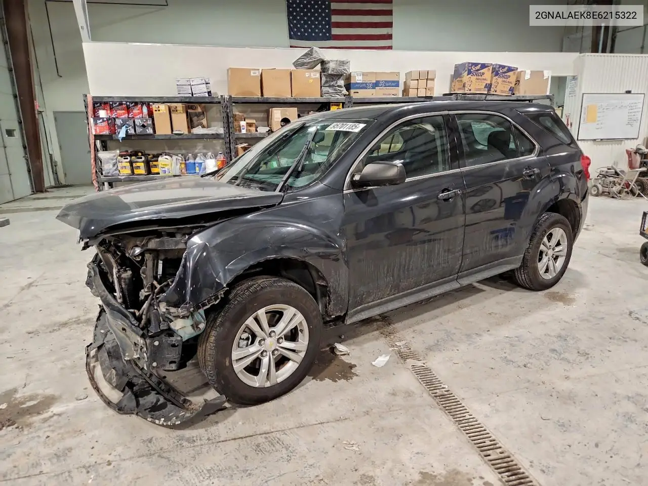 2GNALAEK8E6215322 2014 Chevrolet Equinox Ls