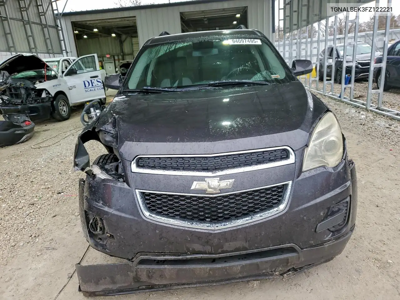 1GNALBEK3FZ122221 2015 Chevrolet Equinox Lt