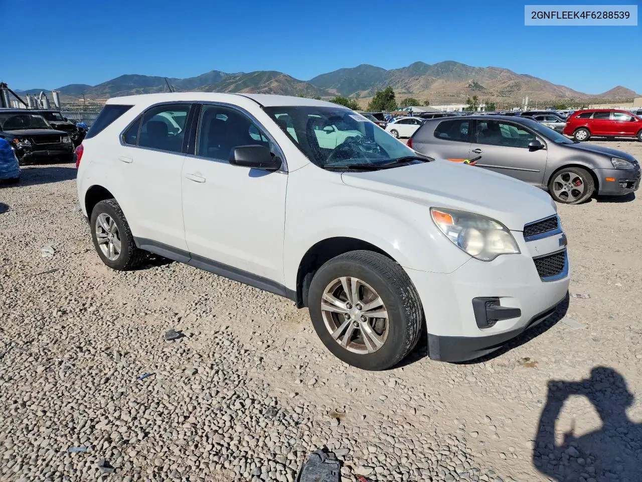 2015 Chevrolet Equinox Ls VIN: 2GNFLEEK4F6288539 Lot: 57009866