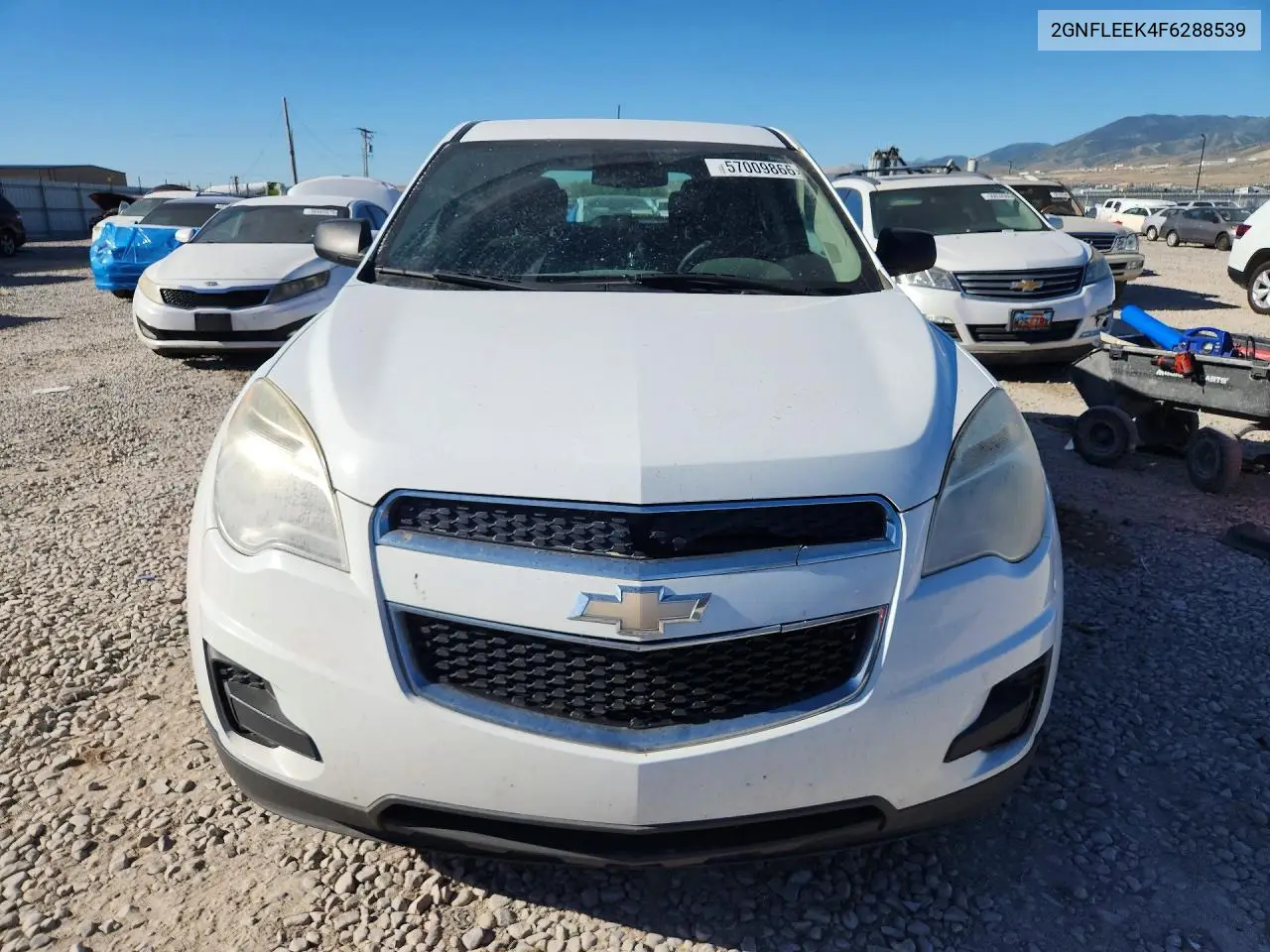 2015 Chevrolet Equinox Ls VIN: 2GNFLEEK4F6288539 Lot: 57009866