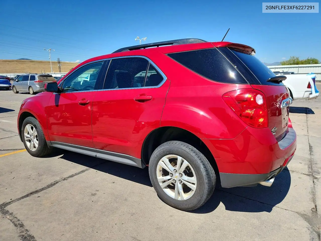 2015 Chevrolet Equinox Lt VIN: 2GNFLFE3XF6227291 Lot: 61045786