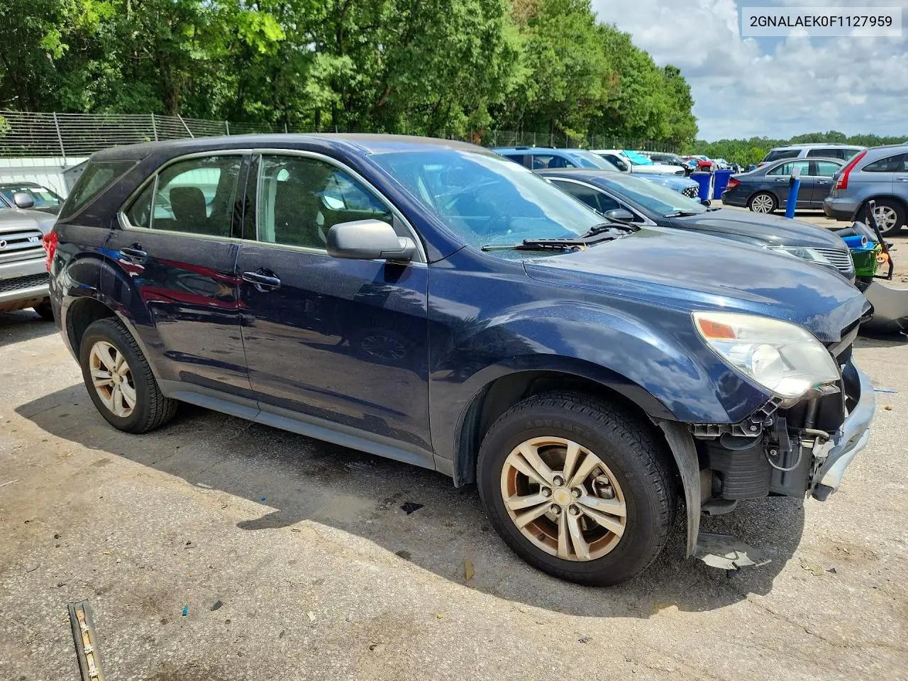 2015 Chevrolet Equinox Ls VIN: 2GNALAEK0F1127959 Lot: 61543406
