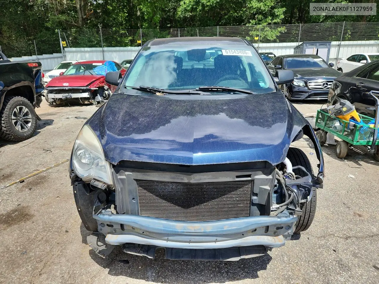 2015 Chevrolet Equinox Ls VIN: 2GNALAEK0F1127959 Lot: 61543406