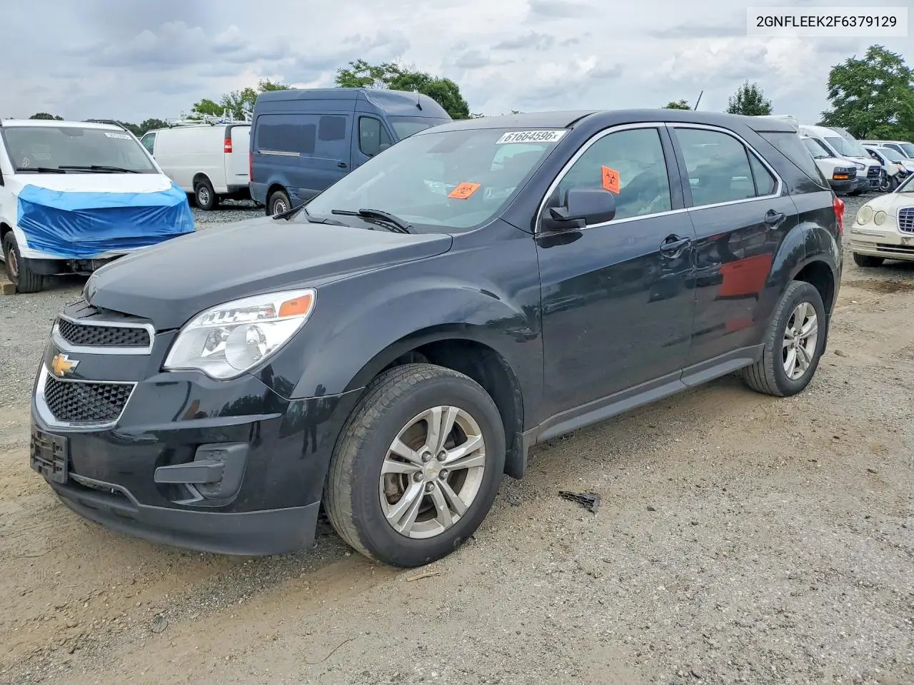 2015 Chevrolet Equinox Ls VIN: 2GNFLEEK2F6379129 Lot: 61664596
