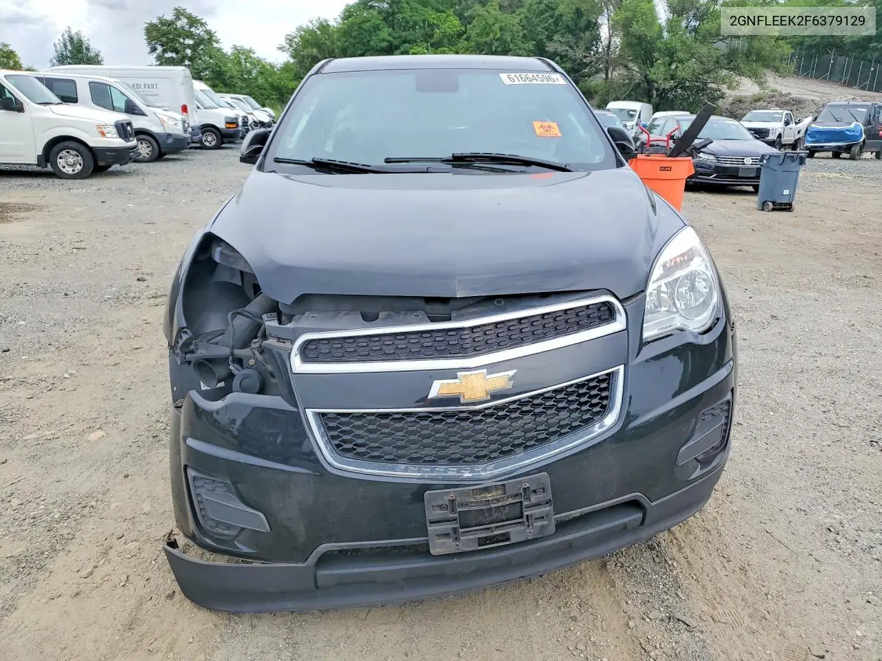 2015 Chevrolet Equinox Ls VIN: 2GNFLEEK2F6379129 Lot: 61664596