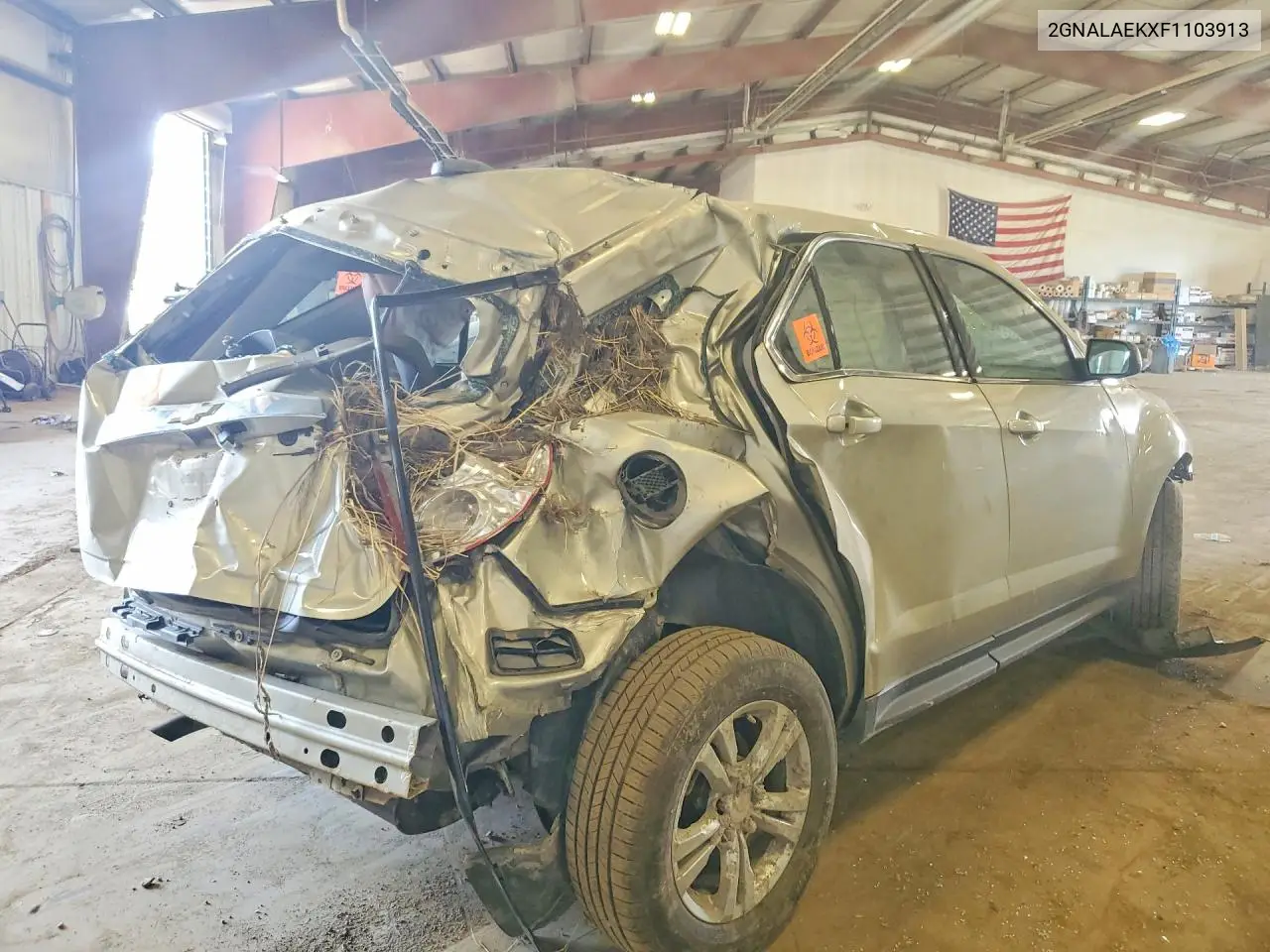 2015 Chevrolet Equinox Ls VIN: 2GNALAEKXF1103913 Lot: 61847356