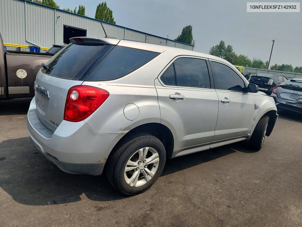 2015 Chevrolet Equinox Ls VIN: 1GNFLEEK5FZ142932 Lot: 61988836