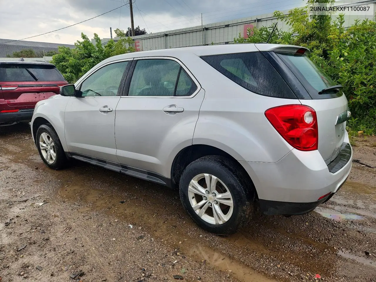 2015 Chevrolet Equinox Ls VIN: 2GNALAEKXF1100087 Lot: 61996376