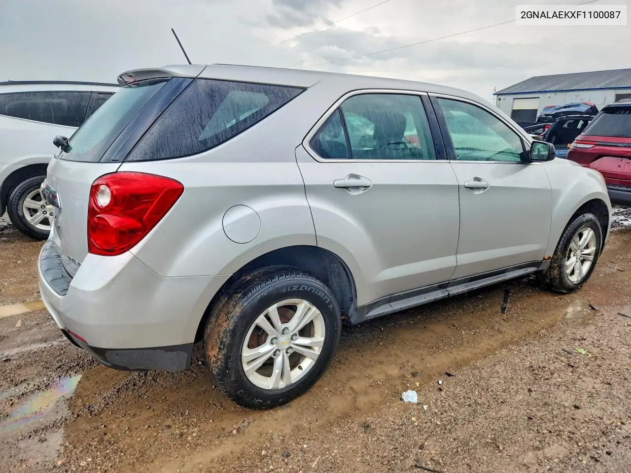 2015 Chevrolet Equinox Ls VIN: 2GNALAEKXF1100087 Lot: 61996376