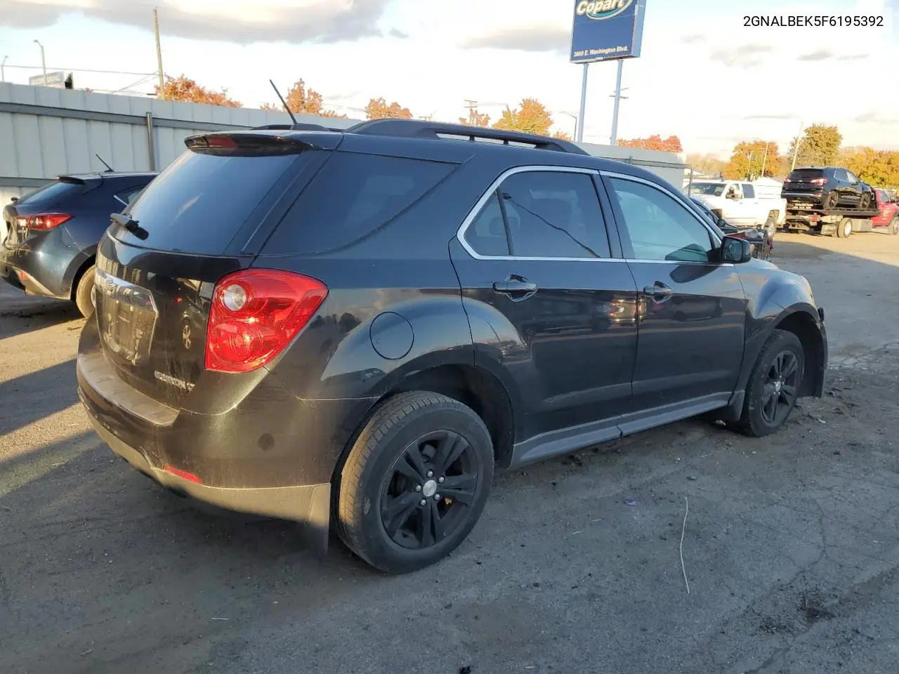 2GNALBEK5F6195392 2015 Chevrolet Equinox Lt