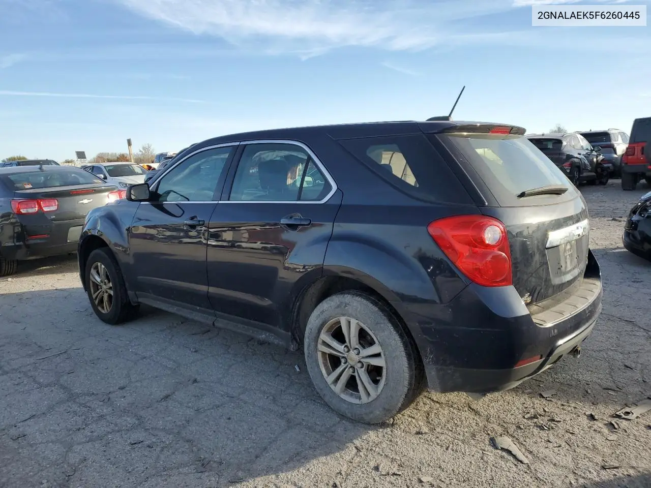 2GNALAEK5F6260445 2015 Chevrolet Equinox Ls