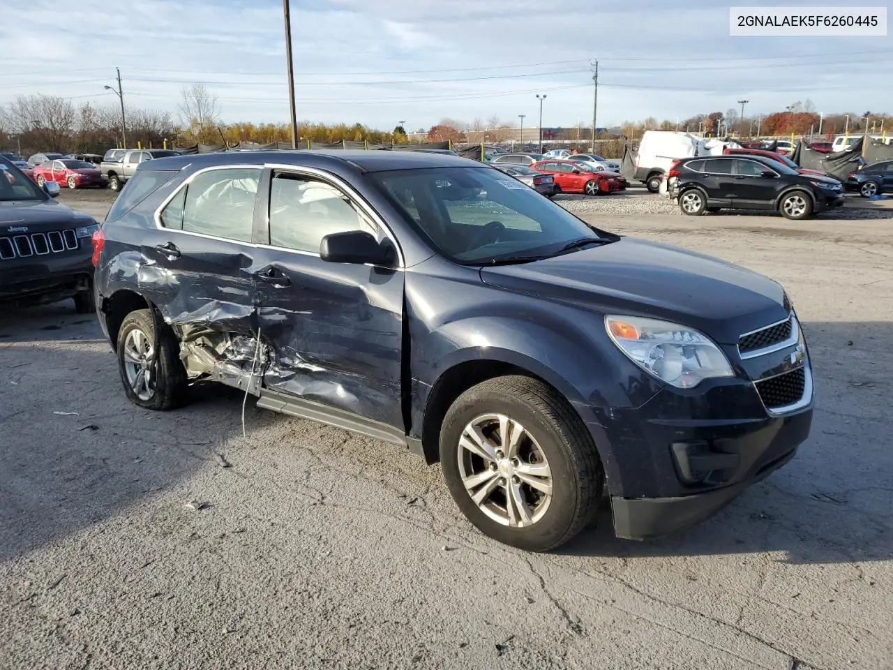 2GNALAEK5F6260445 2015 Chevrolet Equinox Ls