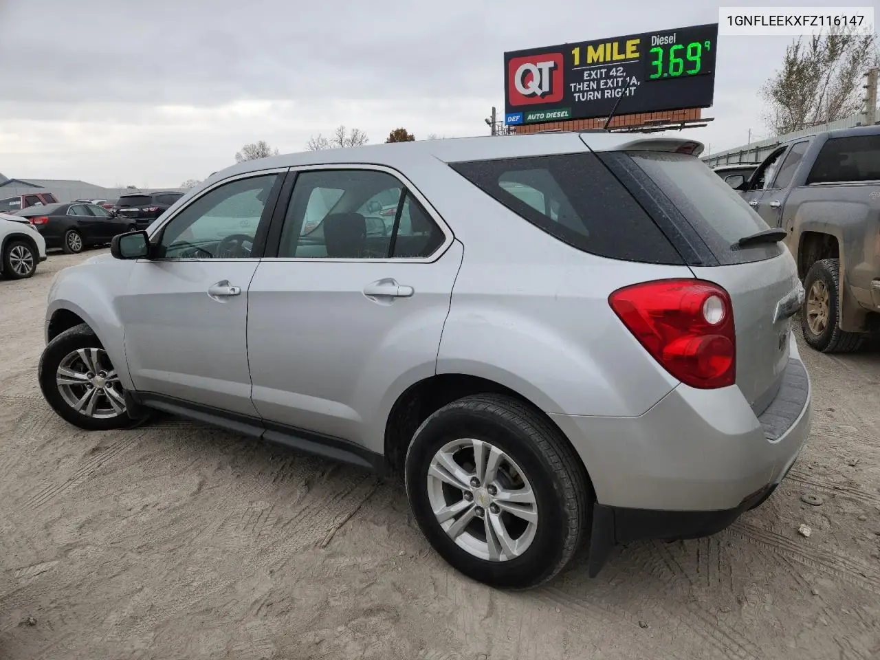 1GNFLEEKXFZ116147 2015 Chevrolet Equinox Ls
