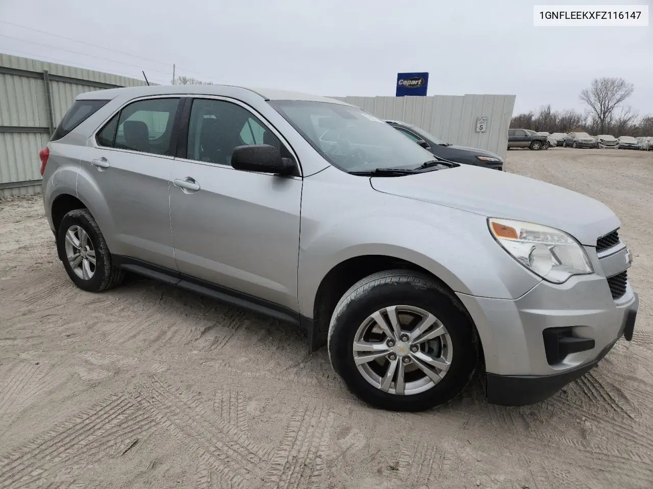 1GNFLEEKXFZ116147 2015 Chevrolet Equinox Ls