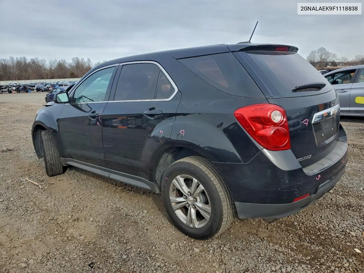 2GNALAEK9F1118838 2015 Chevrolet Equinox Ls