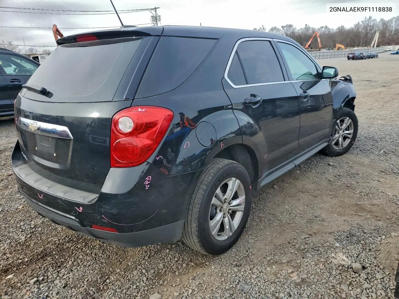 2GNALAEK9F1118838 2015 Chevrolet Equinox Ls