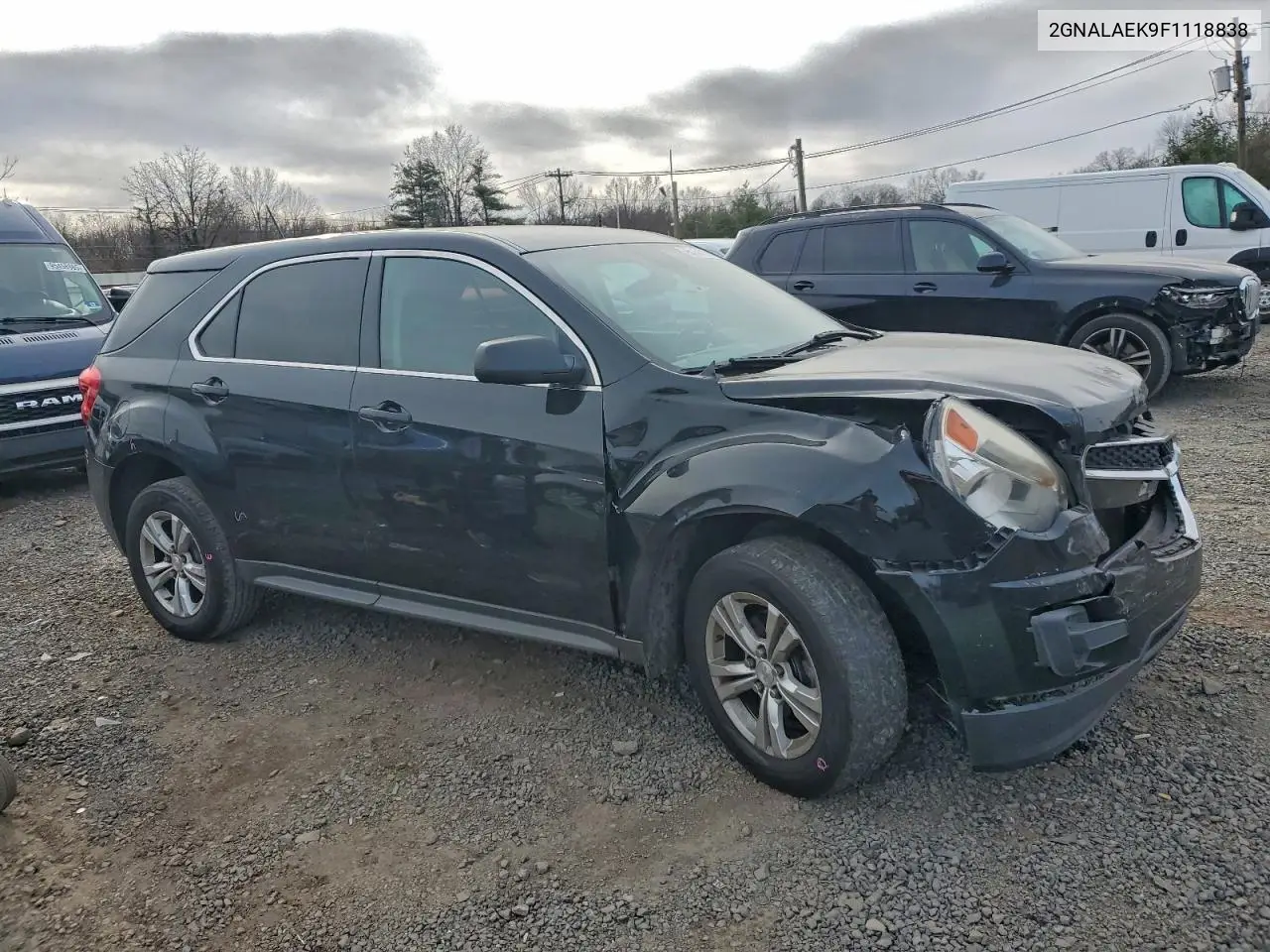 2GNALAEK9F1118838 2015 Chevrolet Equinox Ls