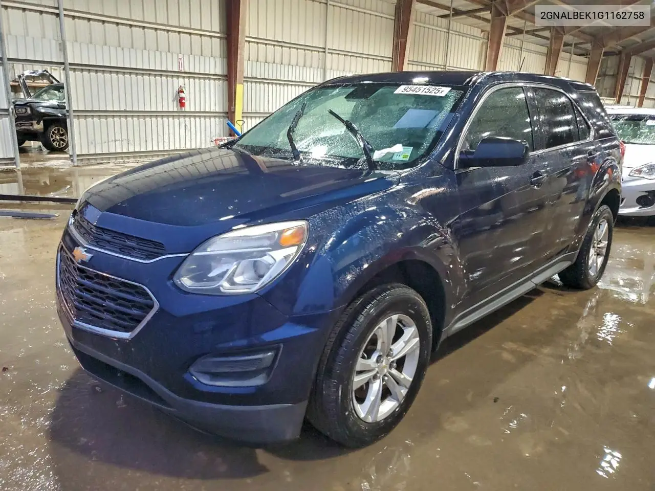 2GNALBEK1G1162758 2016 Chevrolet Equinox Ls