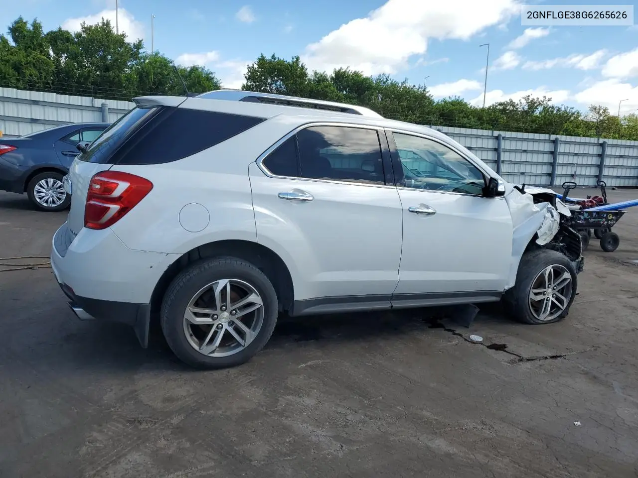 2GNFLGE38G6265626 2016 Chevrolet Equinox Ltz