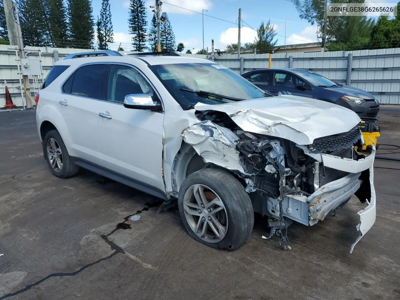 2GNFLGE38G6265626 2016 Chevrolet Equinox Ltz