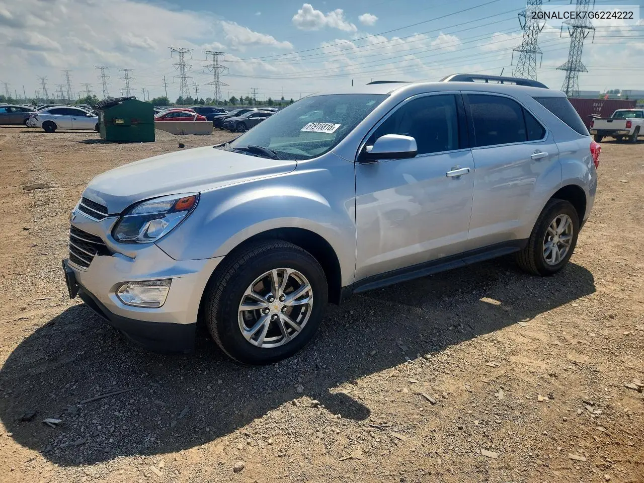 2GNALCEK7G6224222 2016 Chevrolet Equinox Lt