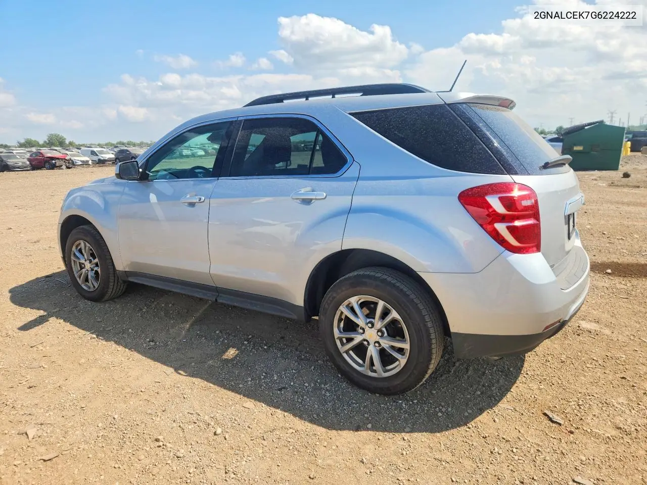 2GNALCEK7G6224222 2016 Chevrolet Equinox Lt
