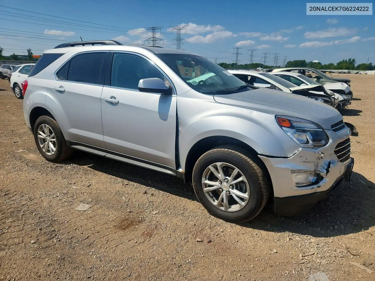 2GNALCEK7G6224222 2016 Chevrolet Equinox Lt