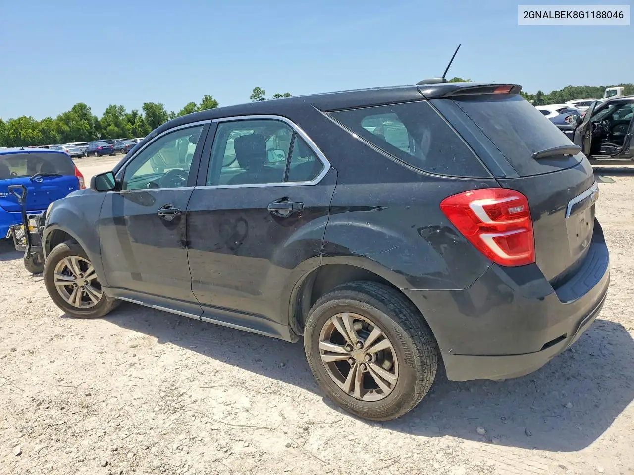 2016 Chevrolet Equinox Ls VIN: 2GNALBEK8G1188046 Lot: 62059576