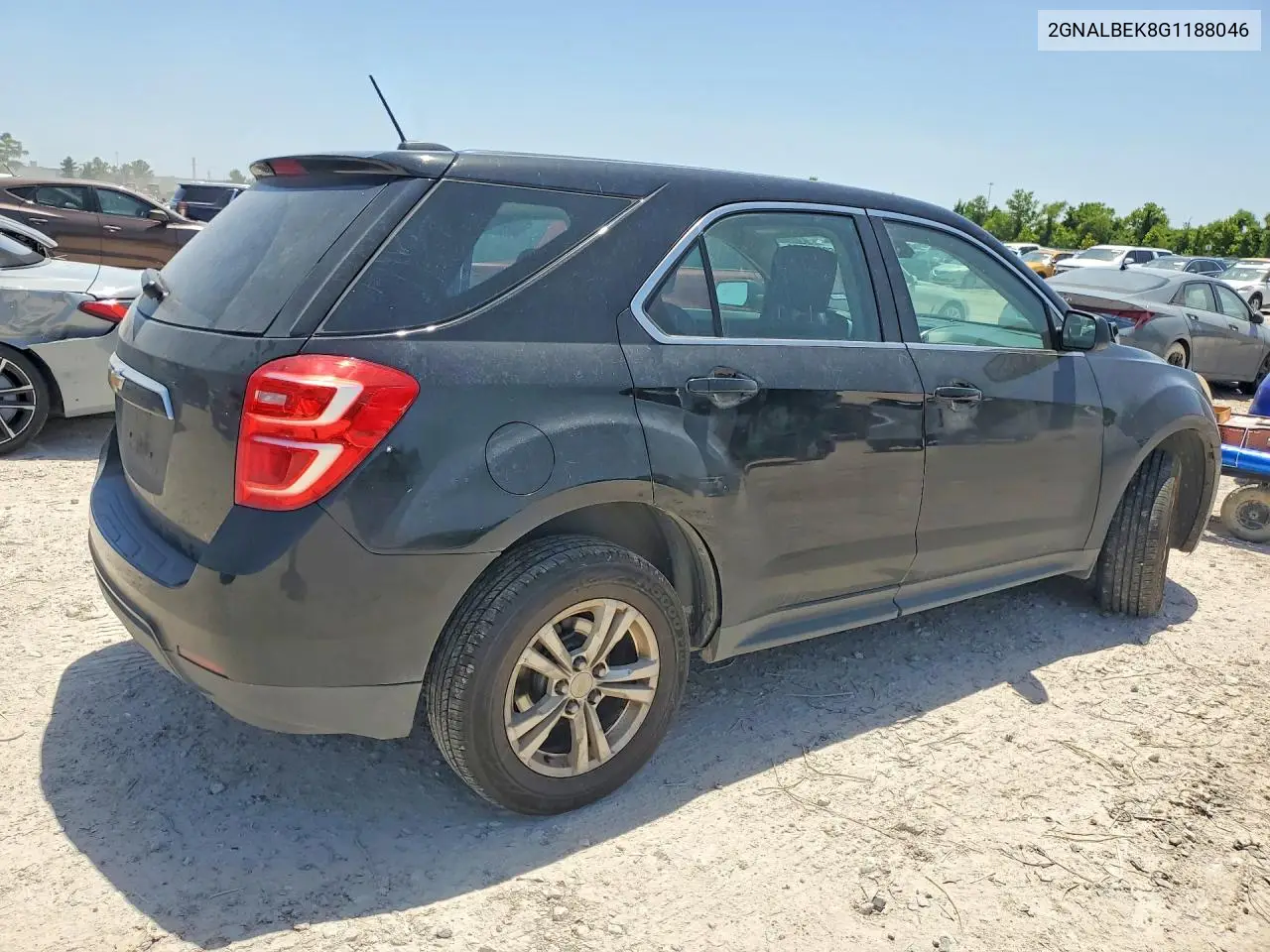 2016 Chevrolet Equinox Ls VIN: 2GNALBEK8G1188046 Lot: 62059576