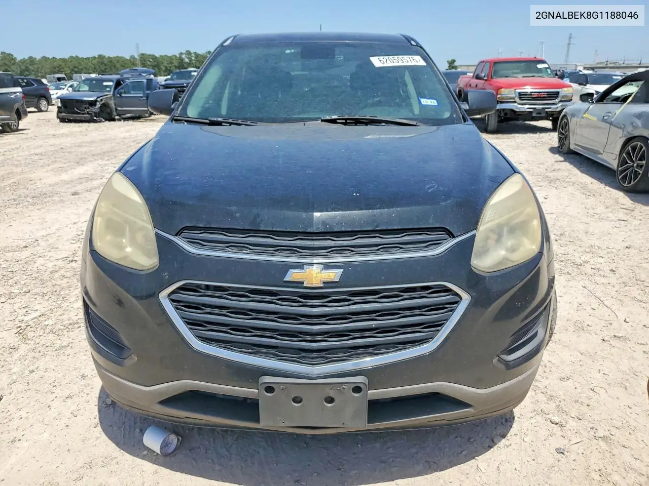 2016 Chevrolet Equinox Ls VIN: 2GNALBEK8G1188046 Lot: 62059576