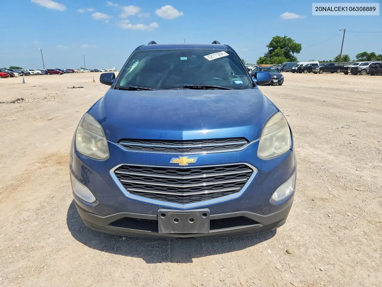 2016 Chevrolet Equinox Lt VIN: 2GNALCEK1G6308889 Lot: 62111206