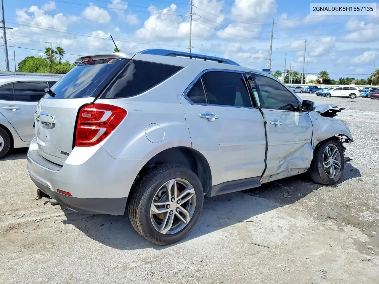 2017 Chevrolet Equinox Premier VIN: 2GNALDEK5H1557135 Lot: 54258986