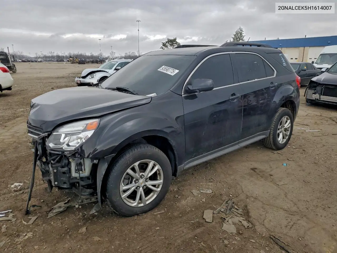 2GNALCEK5H1614007 2017 Chevrolet Equinox Lt